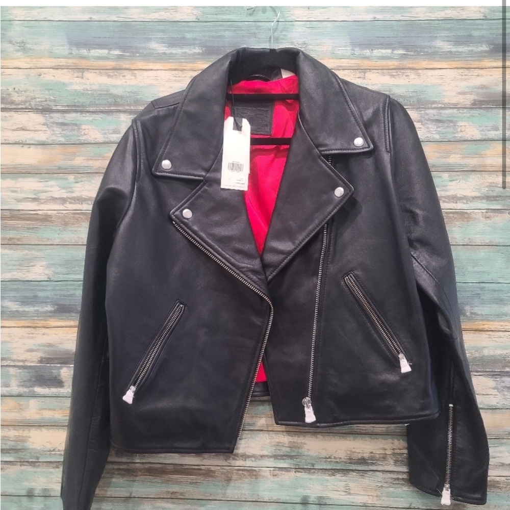 Levi's Leather Jacket - image 2